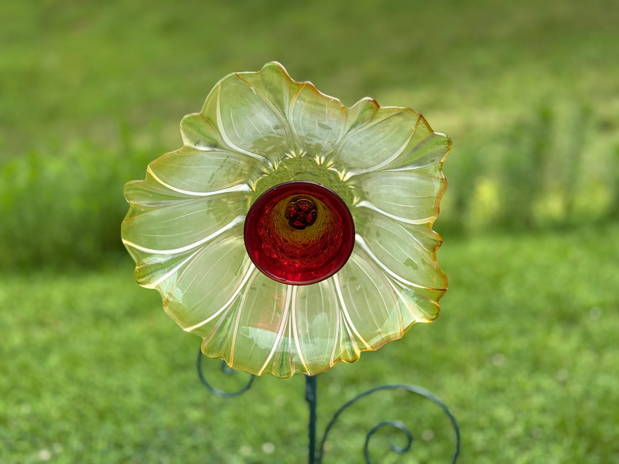 Large Glass Flower
