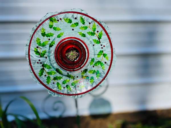 Holly — Large Glass Flower